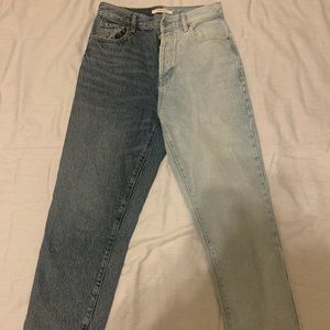 PacSun two toned jeans
